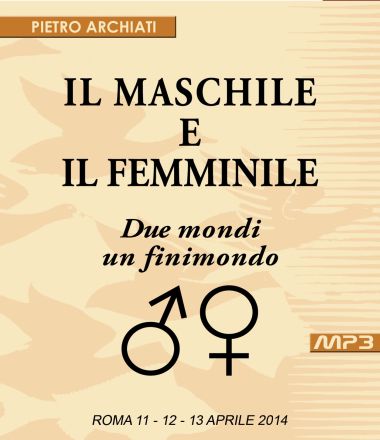 Il Maschile e il Femminile - Pietro Archiati - copertina