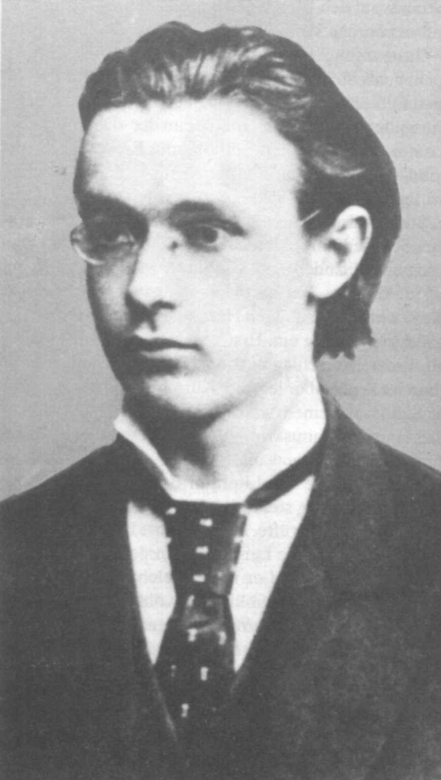 Rudolf Steiner nel 1882