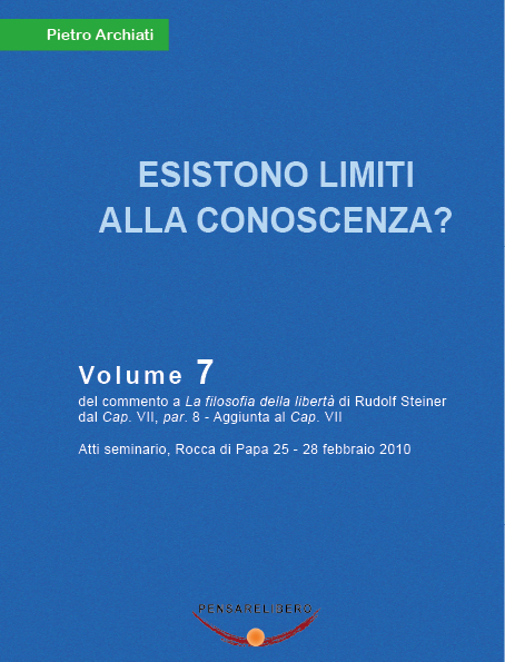 La Filosofia della Libertà vol.7 - Pietro Archiati - copertina