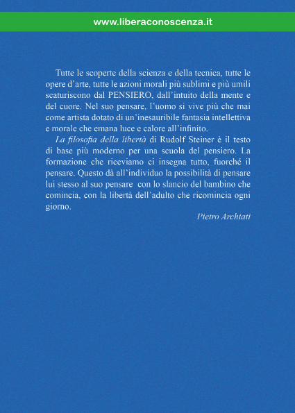 La Filosofia della Libert - Commento di Pietro Archiati vol. 4