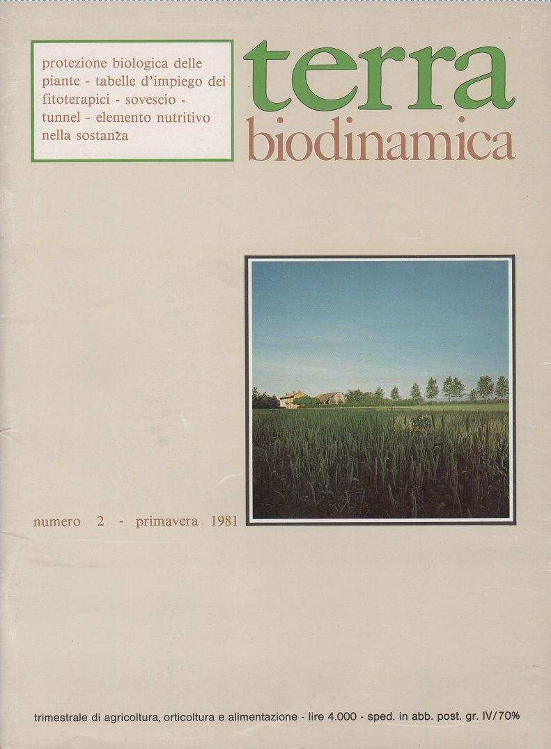 Terra Biodinamica - copertina