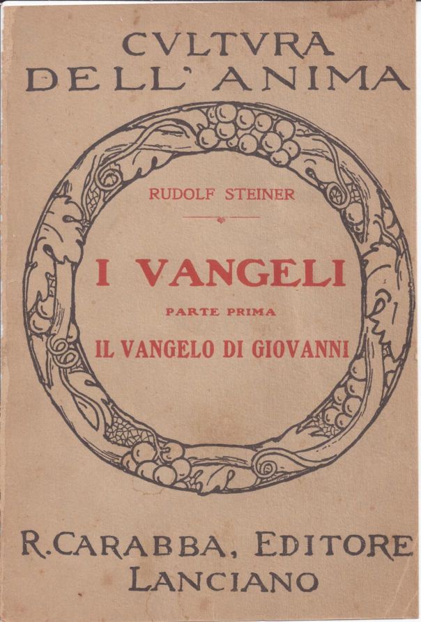 Il Vangelo di Giovanni - o.o. 103 (Rudolf Steiner) - copertina originale