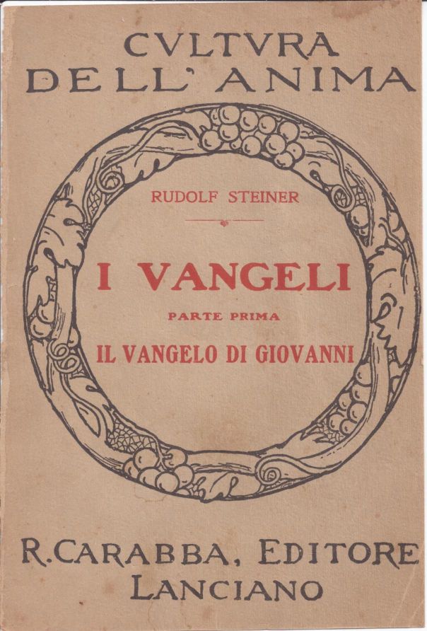 Il Vangelo di Giovanni - o.o. 103 (Rudolf Steiner) - copertina originale