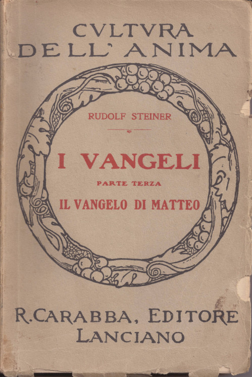Il Vangelo di Matteo - o.o. 123 (Rudolf Steiner) - copertina originale