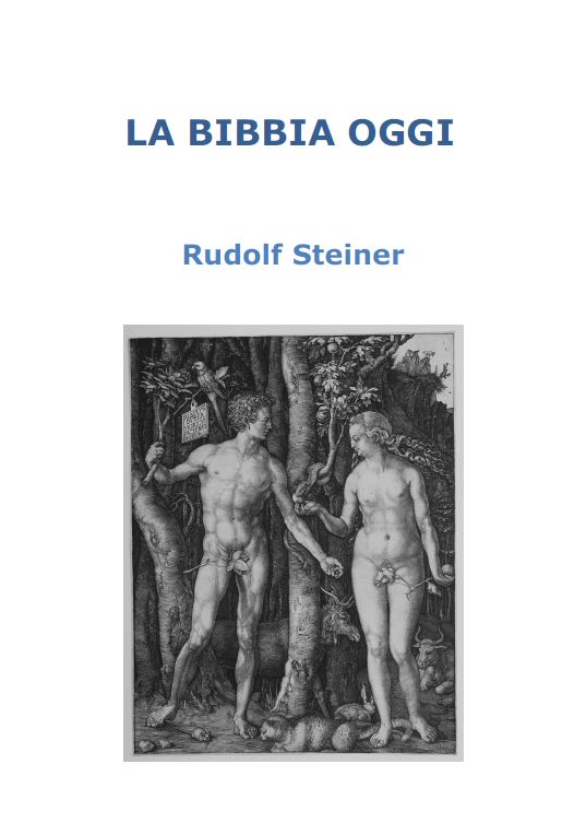 LA BIBBIA OGGI (o.o. 68a) - Rudolf Steiner - copertina originale