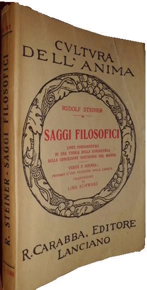 Linee fondamentali di una gnoseologia... - Rudolf Steiner