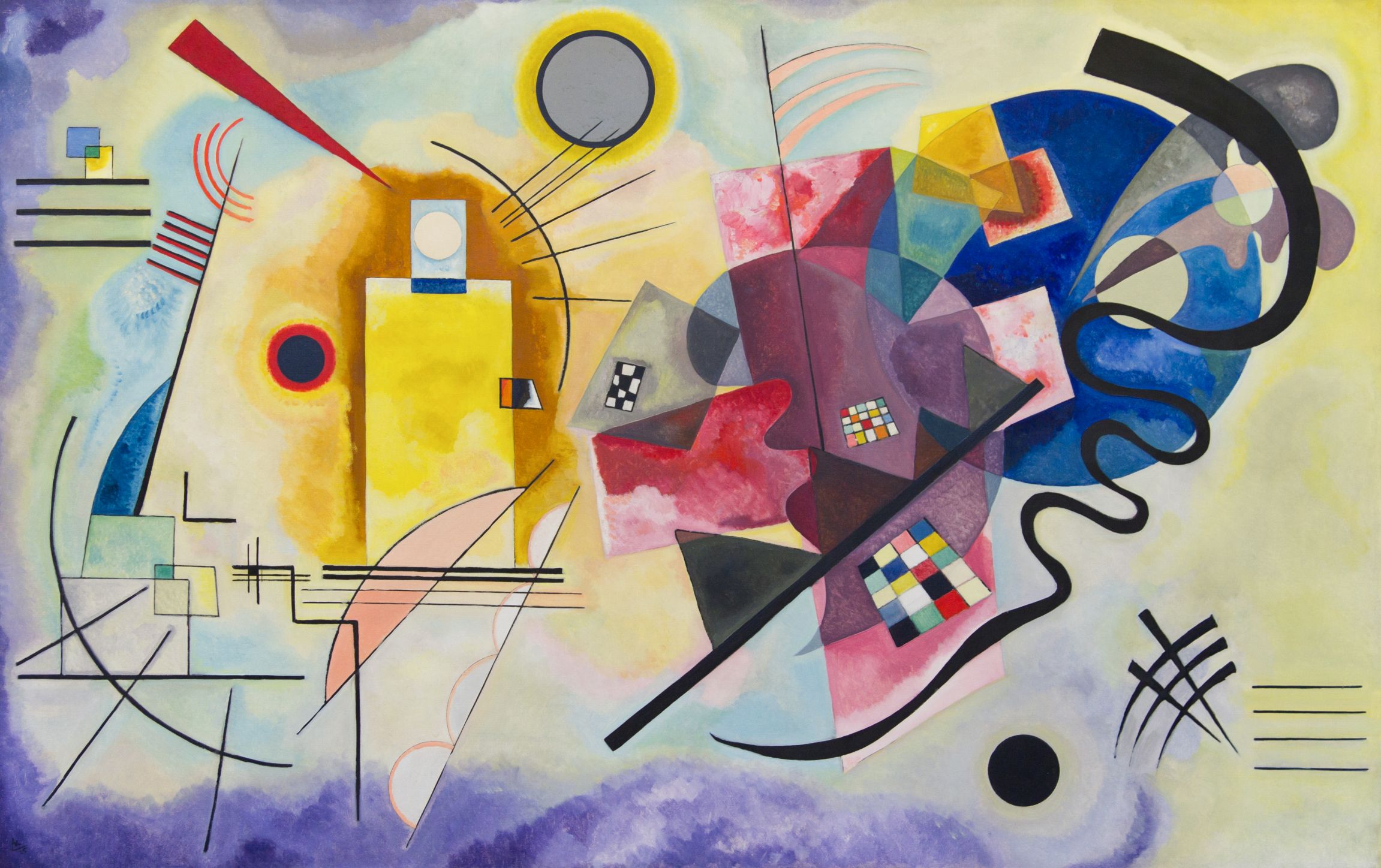 Gruppo di lettura Rudolf Steiner Milano - Jaune Rouge Bleu Vasily Kandinsky