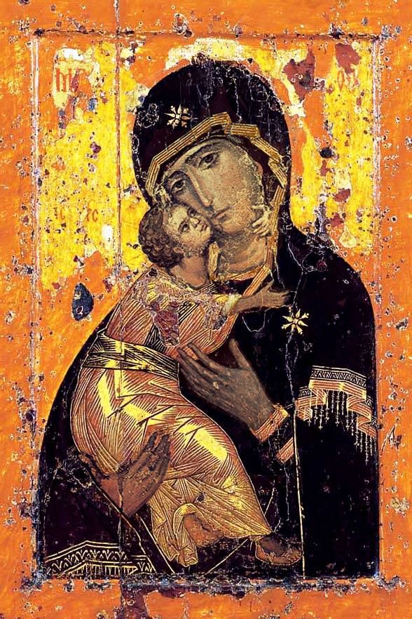 Theotokos di Vladimir - Galleria Tretjakov Mosca