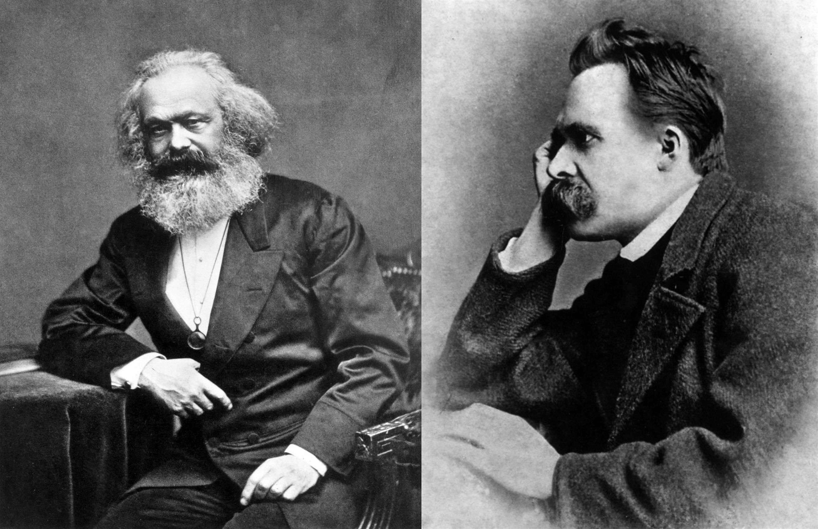 Karl Marx e Friedrich Nietzsche