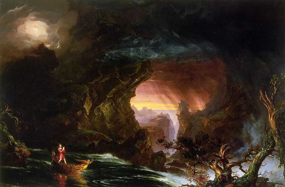 Viaggio della vita. Maturitą (Thomas Cole - 1842)