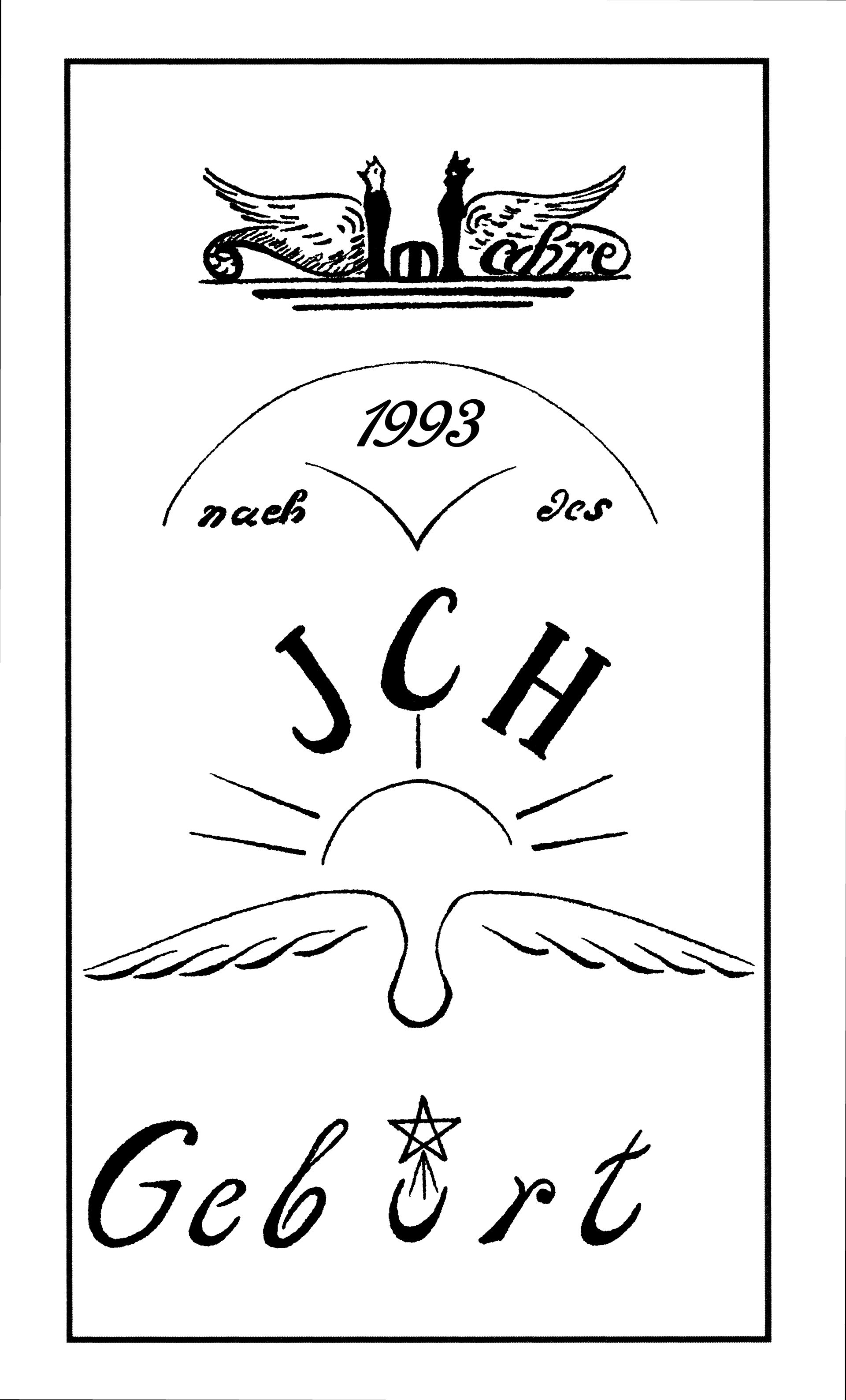 Geburt 1993 - Il Calendario della Anima di Rudolf Steiner