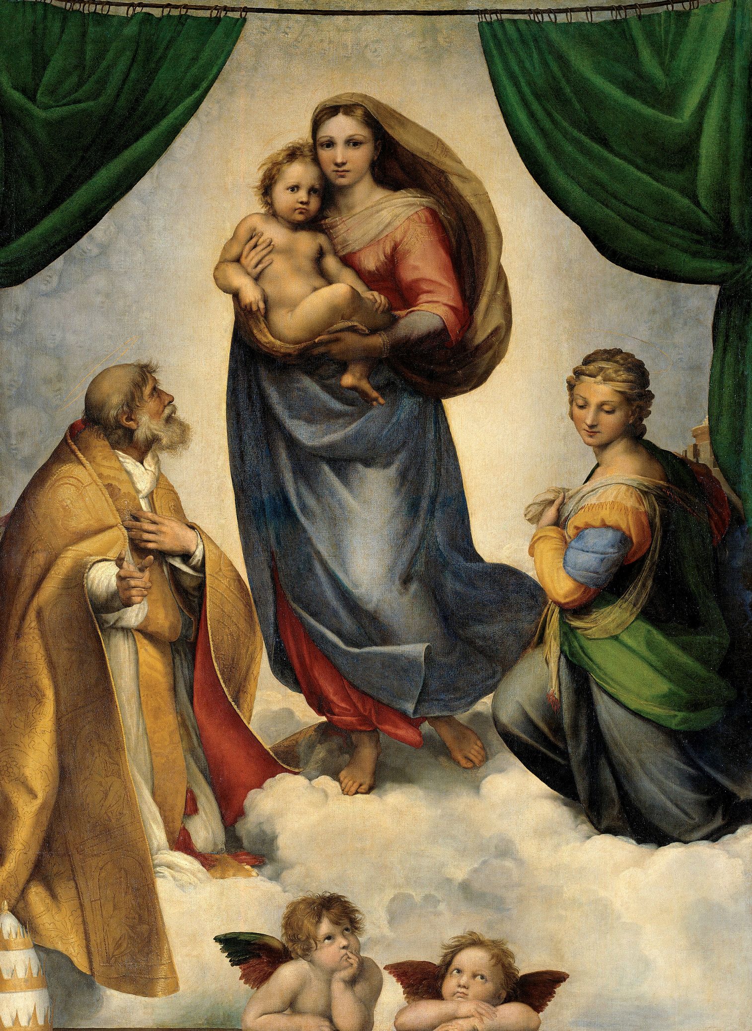 Raffaello Sanzio - Madonna Sistina(1513/14) - Dresda