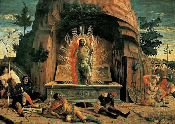 Resurrezione – Andrea Mantegna, 1457-59 (Tours)