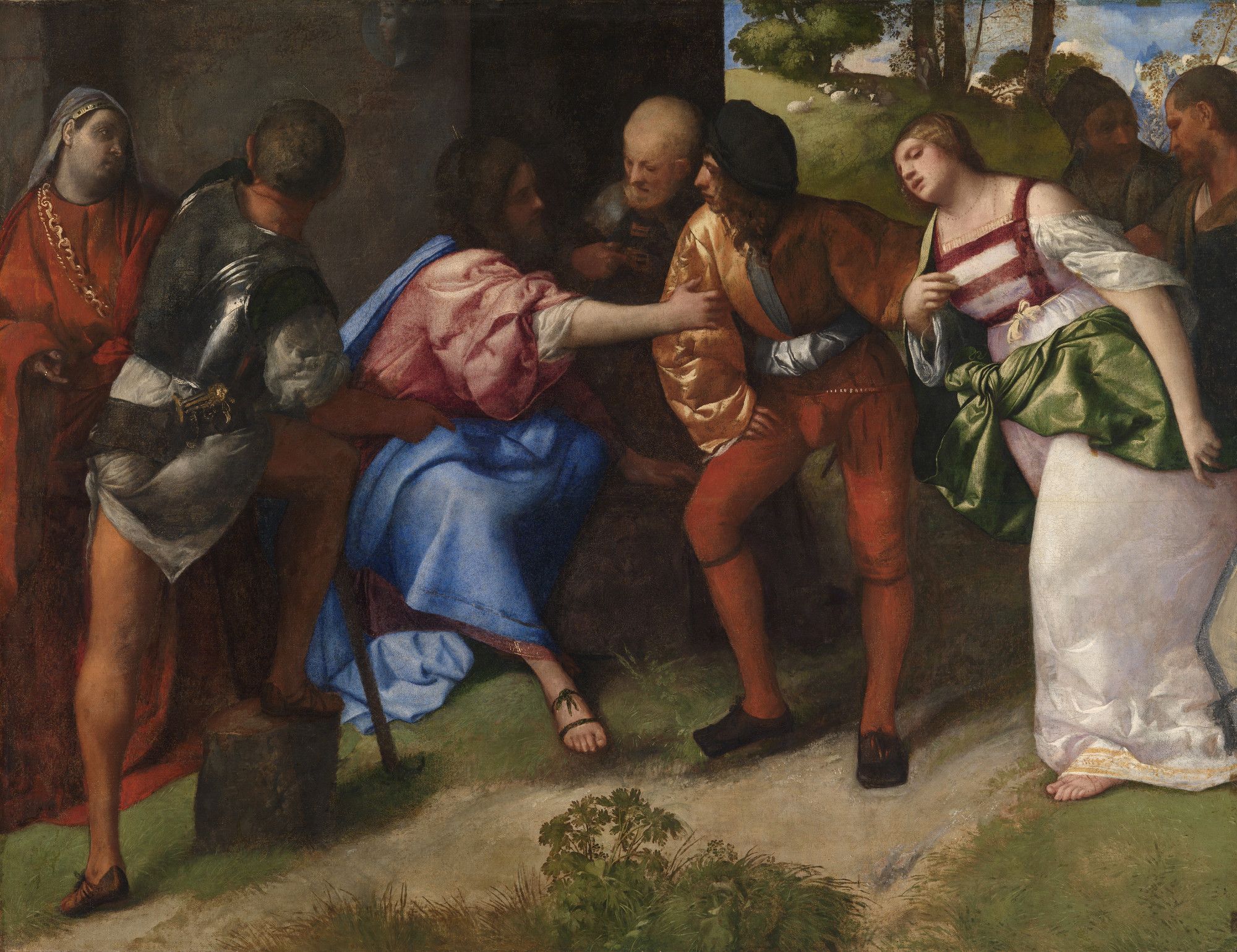 Cristo e la adultera (Tiziano 1511)